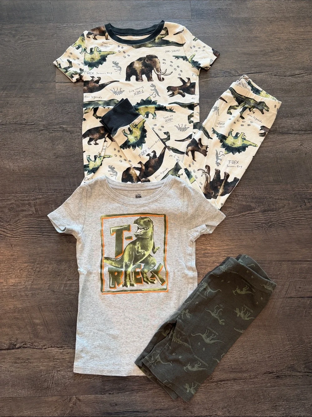 Kids Headquarters Boy's 7 4-PIece Snug Fit Pajama Set